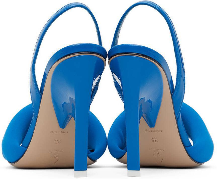 The Attico Blue Rem Heeled Sandals