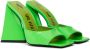 The Attico Green Devon Heeled Sandals - Thumbnail 4