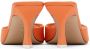 The Attico Orange Anais Heeled Sandals - Thumbnail 2