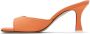 The Attico Orange Anais Heeled Sandals - Thumbnail 3