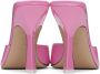 The Attico Pink Anais Heeled Sandals - Thumbnail 2
