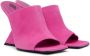The Attico Pink Cheope Heeled Sandals - Thumbnail 4