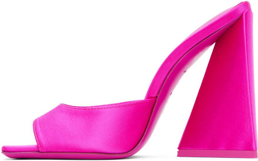 The Attico Pink Devon Mules