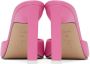 The Attico Pink Kaia Heeled Sandals - Thumbnail 2