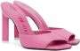 The Attico Pink Kaia Heeled Sandals - Thumbnail 4