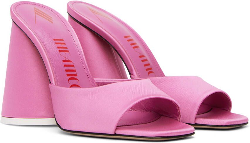 The Attico Pink Luz Heeled Sandals