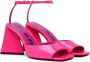 The Attico Pink Piper Heeled Sandals - Thumbnail 4