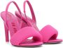 The Attico Pink Rem Heeled Sandals - Thumbnail 4