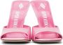 The Attico Pink SUPERATTICO Anais Heeled Sandal - Thumbnail 2