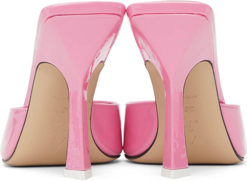 The Attico Pink SUPERATTICO Anais Heeled Sandal