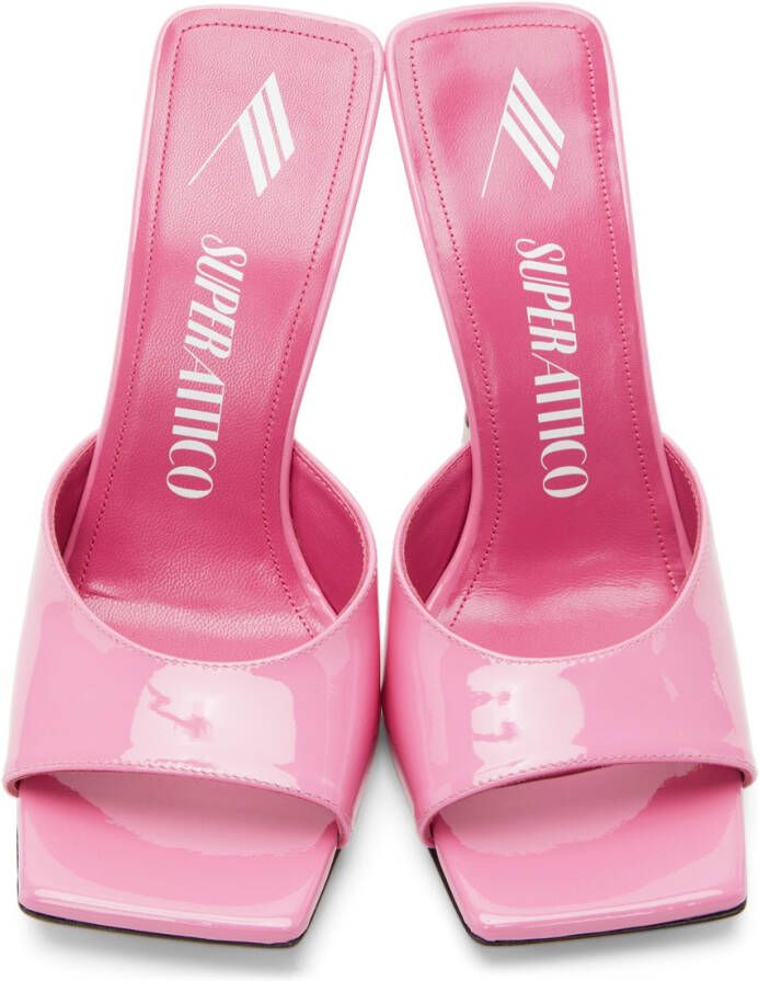 The Attico Pink SUPERATTICO Anais Heeled Sandal