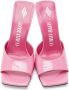 The Attico Pink SUPERATTICO Anais Heeled Sandal - Thumbnail 5