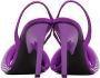 The Attico Purple Rem Heeled Sandals - Thumbnail 2