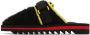 The Elder Statesman Black Suicoke Edition Dyed Zavo Sandals - Thumbnail 3