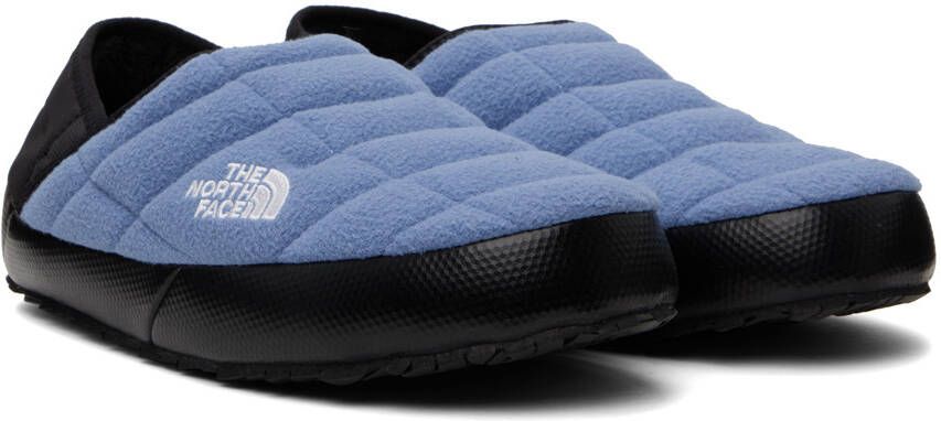 The North Face Blue & Black ThermoBall Traction V Denali Mules