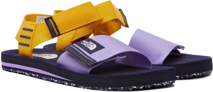 The North Face Blue & Yellow Skeena Sandals