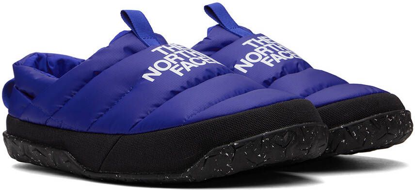 The North Face Blue Nuptse Mules