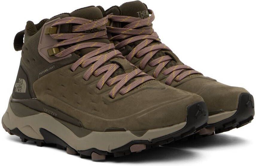 The North Face Brown Exploris Mid Sneakers