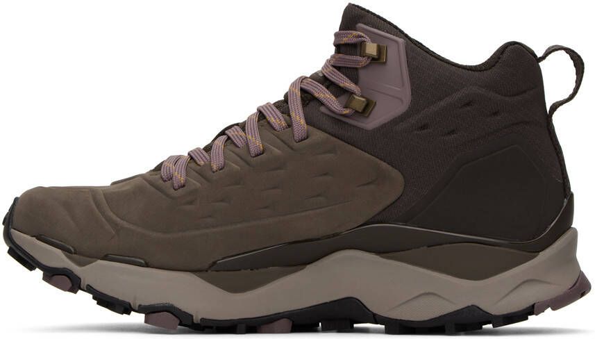 The North Face Gray Exploris Mid Sneakers