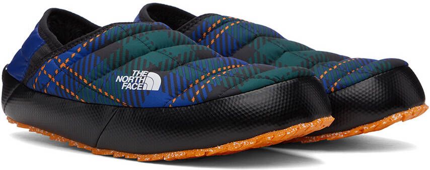 The North Face Green & Blue ThermoBall Traction V Mules