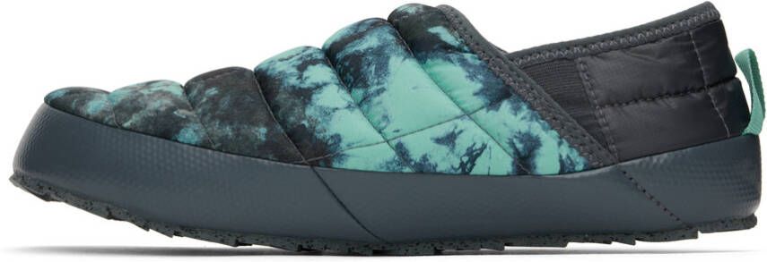 The North Face Green & Gray Thermoball Traction V Slippers