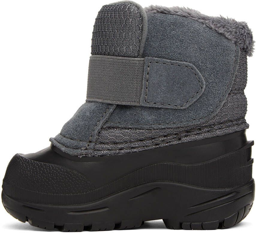 The North Face Kids Baby Gray Alpenglow II Boots