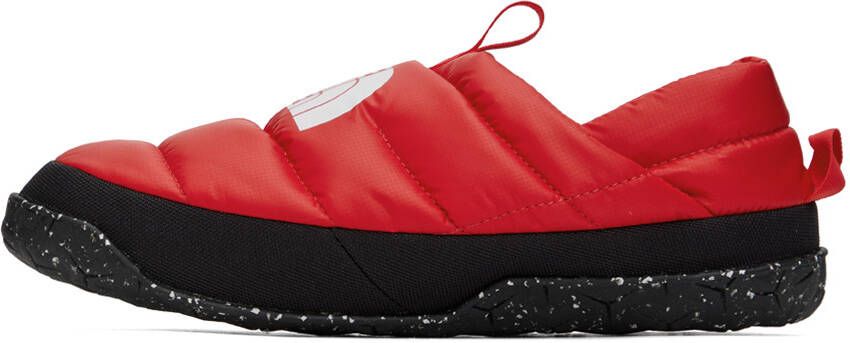 The North Face Red Nuptse Mules