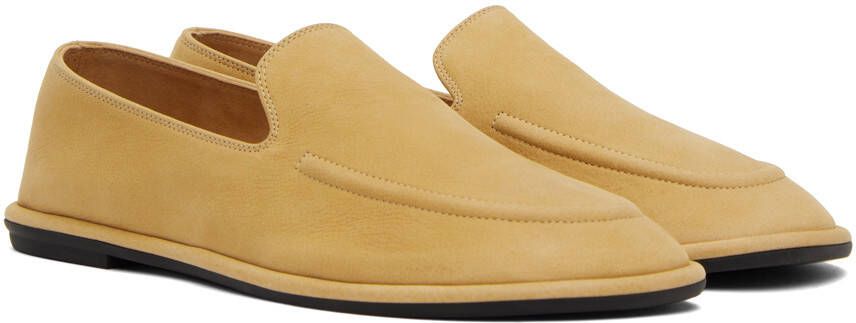 The Row Beige Canal Slippers