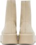 The Row Beige Zipped I Ankle Boots - Thumbnail 2