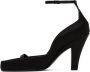 The Row Black Ankle Strap Heels - Thumbnail 3
