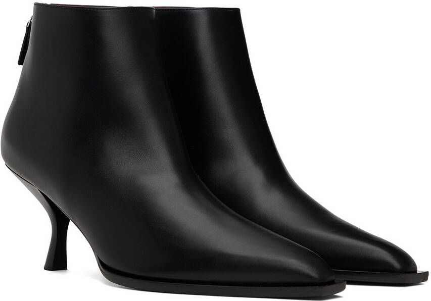 The Row Black Coco Bootie Boots