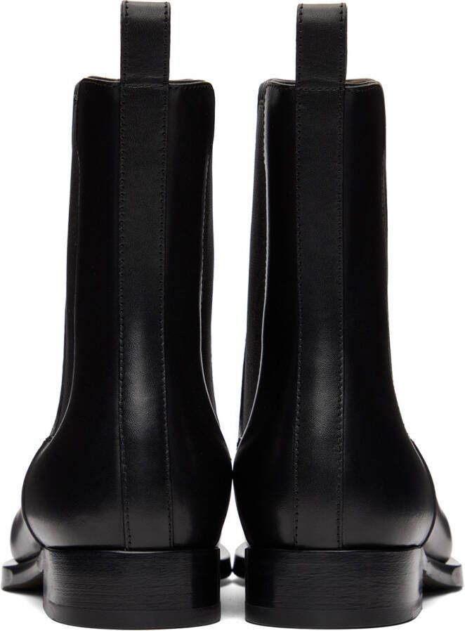 The Row Black Grunge Boots