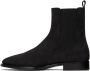 The Row Black Grunge Chelsea Boots - Thumbnail 3