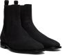 The Row Black Grunge Chelsea Boots - Thumbnail 4