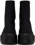 The Row Black Nylon Zipped Boots - Thumbnail 2