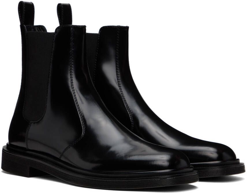 The Row Black Ranger Chelsea Boots