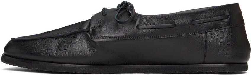 The Row Black Sailor Loafers