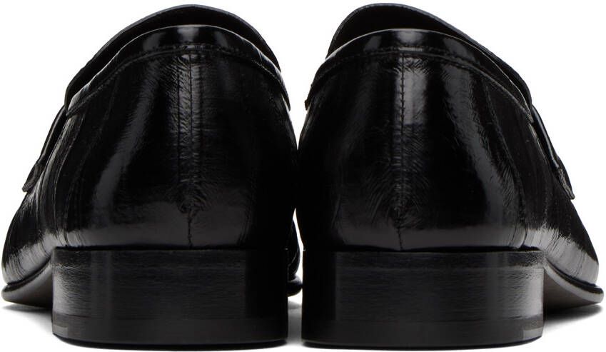 The Row Black Soft Loafers