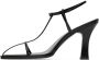 The Row Black T Bar Heeled Sandals - Thumbnail 3