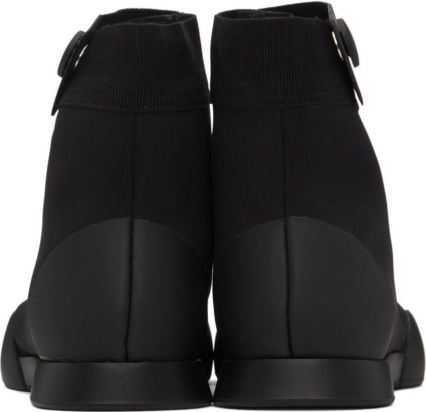 The Row Black TR 2 Ankle Boots