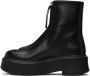 The Row Black Zipped Boot I Ankle Boots - Thumbnail 3