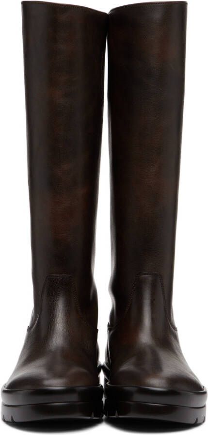 The Row Brown Billie Tall Boots
