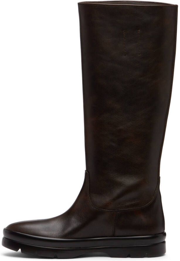 The Row Brown Billie Tall Boots