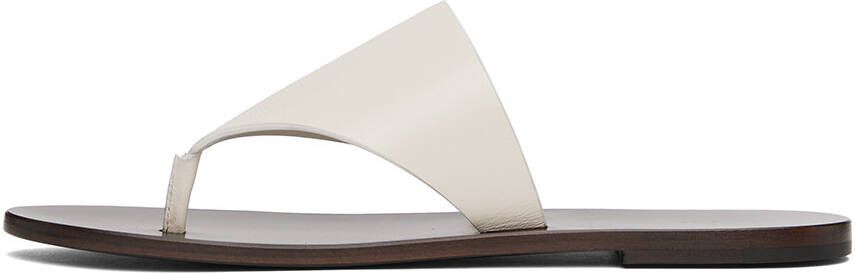The Row Off-White Avery Sandals