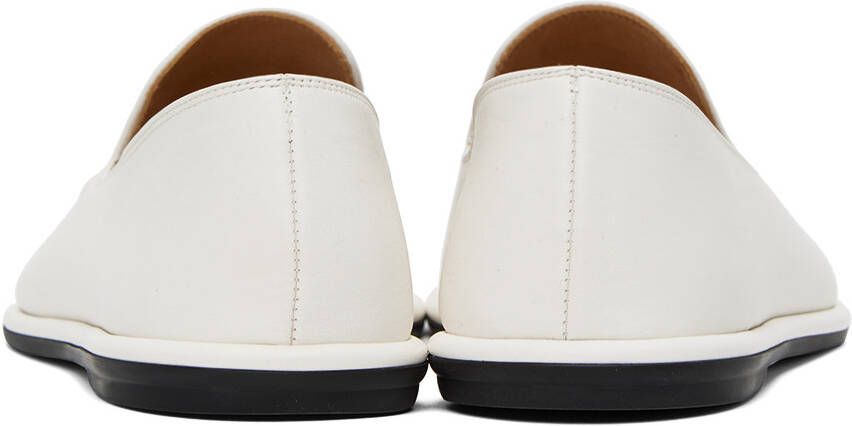 The Row Off-White Canal Loafers
