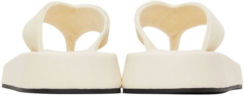 The Row Off-White Ginza Sandals
