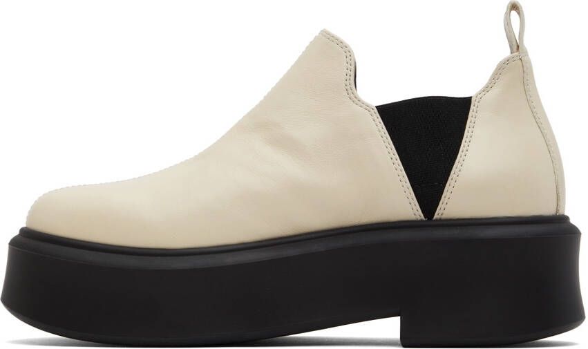 The Row Off-White Robin Ankle Boots
