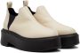 The Row Off-White Robin Ankle Boots - Thumbnail 4