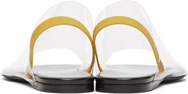 The Row Transparent Flat Sandals
