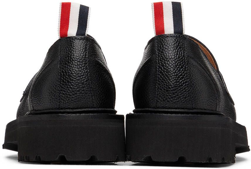Thom Browne Black Classic Penny Loafers